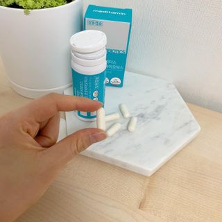 메디타민 인체유래 비피더스 포스트 프로바이오틱스 — 5점을 준 리뷰어가 2021년 4월 올린 사용 사진