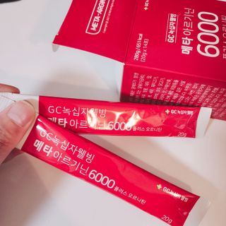 메타아르기닌 GC녹십자웰빙 메타 아르기닌 6000 플러스 오르니틴 — 5점을 준 리뷰어가 2022년 10월 올린 사용 사진
