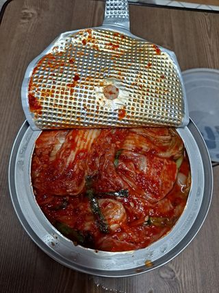 셰프애찬 알배기 겉절이 김치 1kg — 5점을 준 리뷰어가 2022년 9월 올린 사용 사진