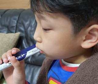 키즈텐플러스 연세 키즈텐 플러스 1개월 — 5점을 준 리뷰어가 2021년 4월 올린 사용 사진