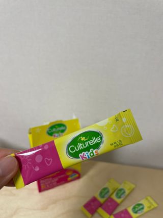 광동생활건강 [세계판매1위 유산균] 컬처렐 키즈 패킷 30포1박스 — 5점을 준 리뷰어가 2022년 7월 올린 사용 사진