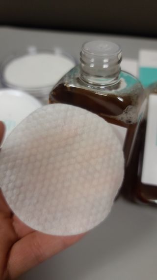 랑팡 병풀추출물150ml+어성초추출물150ml+스킨빅패드60매 — 5점을 준 리뷰어가 2021년 10월 올린 사용 사진
