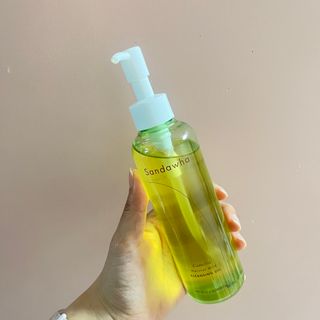 스킨큐어 산다화 순한 클렌징 동백 오일 200ml — 4점을 준 리뷰어가 2023년 4월 올린 사용 사진