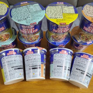 NISSIN 닛신 컵누들  4종 - 씨푸드오리지날, 씨푸드 스파이시, 씨푸드 커리, 씨푸드 XO소스 — 5점을 준 리뷰어가 2022년 2월 올린 사용 사진