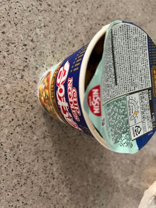 NISSIN 닛신 컵누들  4종 - 씨푸드오리지날, 씨푸드 스파이시, 씨푸드 커리, 씨푸드 XO소스 — 5점을 준 리뷰어가 2023년 1월 올린 사용 사진