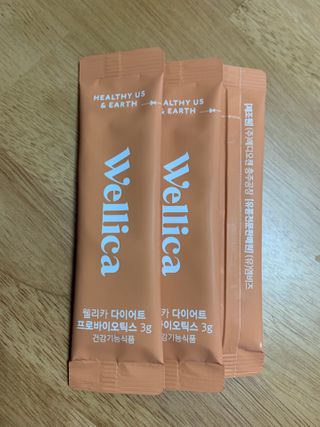 웰리카 다이어트 프로바이오틱스 — 5점을 준 리뷰어가 2021년 1월 올린 사용 사진