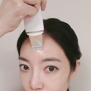 디하우트 랩 4 in 1 갈바닉 아쿠아 워터 필링기 스킨스크러버 — 5점을 준 리뷰어가 2021년 12월 올린 사용 사진