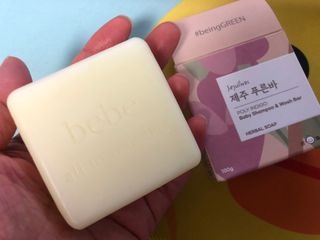 제주인디 제주 푸른바 폴리인디고 베이비 샴푸&워시 — 5점을 준 리뷰어가 2021년 12월 올린 사용 사진