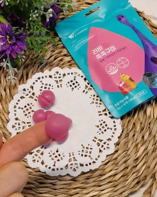 푸름웰니스 라바 쑥쑥구미 36g — 5점을 준 리뷰어가 2022년 3월 올린 사용 사진