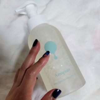 아미퓨어 [라이브] 피부장벽 강화를 위한 머랭 버블 클렌저 천연계면활성제로 온가족 사용가능 — 5점을 준 리뷰어가 2021년 7월 올린 사용 사진