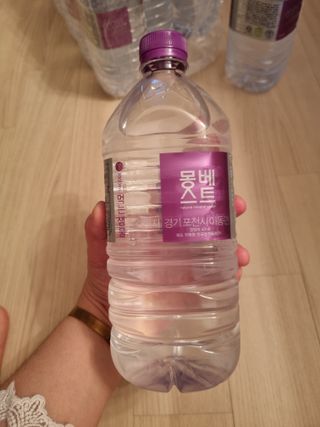 몽베스트 MONTBEST 1L 12입 — 5점을 준 리뷰어가 2022년 2월 올린 사용 사진