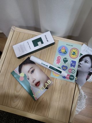 바이브랩 [탈모증상완화] 헤어라인 눈썹 두피앰플 — 5점을 준 리뷰어가 2022년 3월 올린 사용 사진