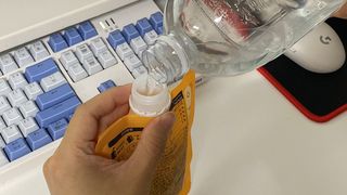 [덜다] 든든 식물성 단백질 쉐이크 40g X 7입 (곡물/딸기) — 5점을 준 리뷰어가 2023년 8월 올린 사용 사진