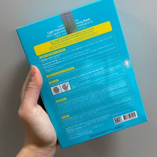 리더스코스메틱 리더스 라이트 바세린 마스크 4종 — 5점을 준 리뷰어가 2021년 3월 올린 사용 사진