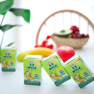 돌 Dole 후룻Mylk 바나나 135ml X32입 X1박스 — 5점을 준 리뷰어가 2022년 10월 올린 사용 사진