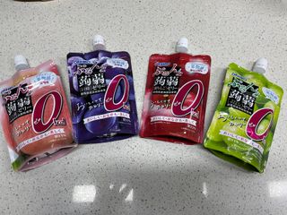 ORIHIRO 오리히로 곤약젤리 제로칼로리 130g 4종 4팩(맛별로 1팩씩) — 5점을 준 리뷰어가 2023년 1월 올린 사용 사진