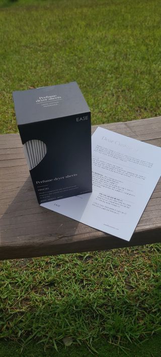 [이즈라이프코스메틱] 퍼퓸 드라이어 시트 히노끼향  or 블랑향 2중 택1 30매 — 5점을 준 리뷰어가 2021년 5월 올린 사용 사진