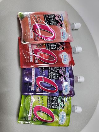 ORIHIRO 오리히로 곤약젤리 제로칼로리 130g 4종 4팩(맛별로 1팩씩) — 5점을 준 리뷰어가 2023년 2월 올린 사용 사진