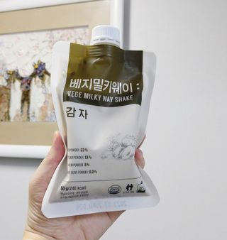 클린24시간 베지밀키웨이 감자 쉐이크 1세트 (5개) — 5점을 준 리뷰어가 2022년 9월 올린 사용 사진