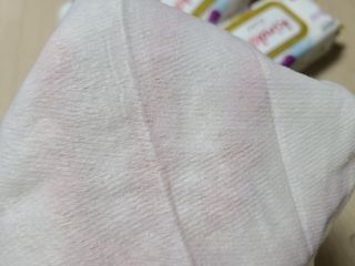 킨도 아기 물티슈 골드 일반형 — 5점을 준 리뷰어가 2021년 4월 올린 사용 사진
