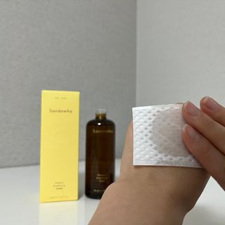 스킨큐어 산다화 비타민c 화이트닝 토너 150ml — 5점을 준 리뷰어가 2022년 2월 올린 사용 사진