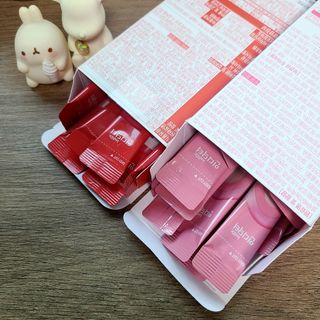 인디닥터 면역 생생 핑크 이뮨 젤리 + 타이탄 BCAA 프로틴 젤리스틱 — 5점을 준 리뷰어가 2022년 6월 올린 사용 사진