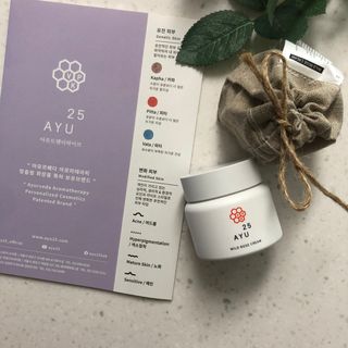 AYU25[아유트웬티파이브]다마스크로즈워터 베이스 천연 수분 촉촉 크림 — 5점을 준 리뷰어가 2021년 4월 올린 사용 사진