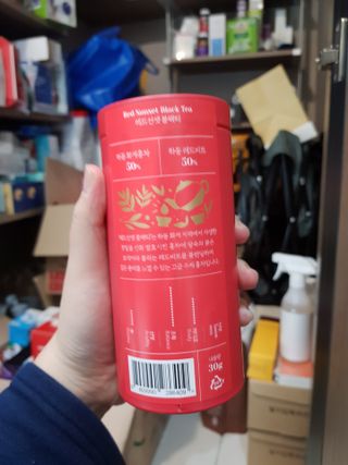 마시다 붉은 석양 빛을 담은 프리미엄 수제 블렌딩 홍차, 레드선셋블랙티 — 5점을 준 리뷰어가 2021년 3월 올린 사용 사진