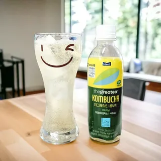 더그레잇티 콤부차 [매일유업] 더그레잇티 44kcal 콤부차 300ml *12개입 (오리지널 6개+베리리치 6개) — 5점을 준 리뷰어가 2023년 8월 올린 사용 사진
