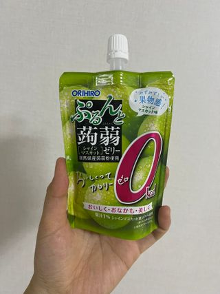 ORIHIRO 오리히로 곤약젤리 제로칼로리 130g 4종 4팩(맛별로 1팩씩) — 5점을 준 리뷰어가 2023년 1월 올린 사용 사진