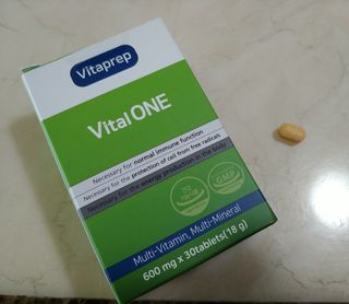 뉴트리션팩토리 비타프렙 바이탈원 종합비타민 멀티비타민 600mg — 5점을 준 리뷰어가 2021년 10월 올린 사용 사진
