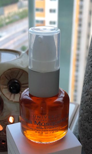 유니베르소 로즈힙 오일 15ml — 4.5점을 준 리뷰어가 2021년 6월 올린 사용 사진