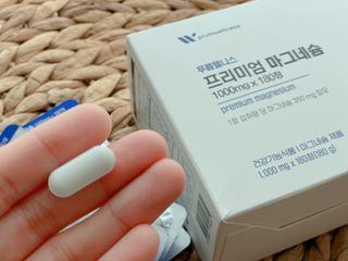 [푸름웰니스] 프리미엄 마그네슘 (1000mgX180정) — 5점을 준 리뷰어가 2022년 3월 올린 사용 사진
