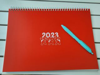 리훈 2023년 곰부 체크리스트 위클리 다이어리 — 5점을 준 리뷰어가 2022년 11월 올린 사용 사진