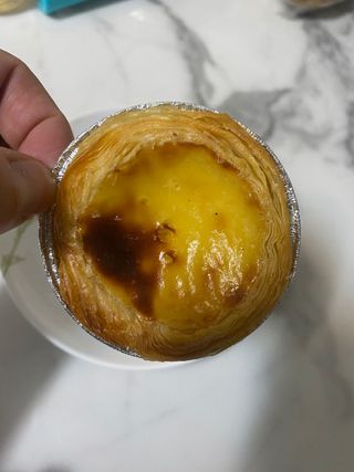 디앙뜨 포르투갈 에그타르트 오리지널 맛+패션후르츠+초콜릿타르트 맛 중 택1 — 5점을 준 리뷰어가 2021년 7월 올린 사용 사진