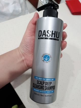 다슈코리아 다슈 데일리 두피 딥 클렌징 샴푸 500ml — 5점을 준 리뷰어가 2021년 2월 올린 사용 사진