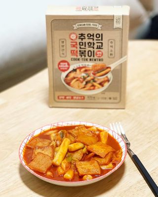 추억의 국민학교 떡볶이 국떡 뉴트로 5종 — 5점을 준 리뷰어가 2021년 10월 올린 사용 사진