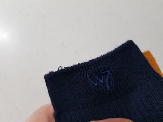 [사이즈가 있는 양말 필로이] 남/여 골지 발목 양말 4족 세트 남【S, M, L, XL】여【S, M, L】_컬러 랜덤 — 3점을 준 리뷰어가 2022년 6월 올린 사용 사진
