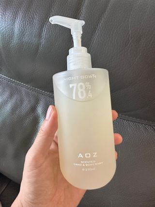 에일리언오더즈 센티드 핸드 앤 바디 워시 290ml (3종 택1) — 4점을 준 리뷰어가 2023년 8월 올린 사용 사진