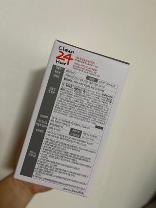 클린24시간 1BOX(5포) + 전용보틀(500ml) — 5점을 준 리뷰어가 2022년 10월 올린 사용 사진