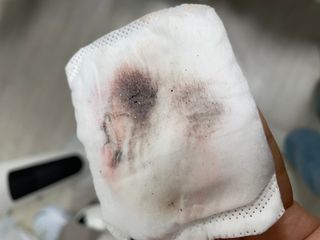 [후르디아] 눈시림없는 올영 립앤아이 리무버 — 4점을 준 리뷰어가 2024년 2월 올린 사용 사진