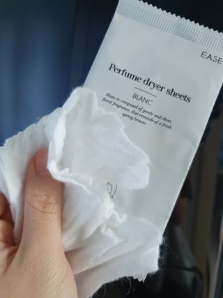 [이즈라이프코스메틱] 퍼퓸 드라이어 시트 히노끼향  or 블랑향 2중 택1 30매 — 5점을 준 리뷰어가 2021년 6월 올린 사용 사진