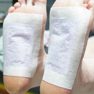 [레제르] 아로마 수액패치 발패치 30매입 -라벤더향/유칼립투스향/대나무향 — 5점을 준 리뷰어가 2022년 4월 올린 사용 사진
