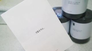 [생활공작소] 일회용 수세미 미니_그레이 60매 x 3입 — 5점을 준 리뷰어가 2021년 3월 올린 사용 사진