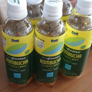 더그레잇티 콤부차 [매일유업] 더그레잇티 44kcal 콤부차 300ml *12개입 (오리지널 6개+베리리치 6개) — 5점을 준 리뷰어가 2023년 7월 올린 사용 사진