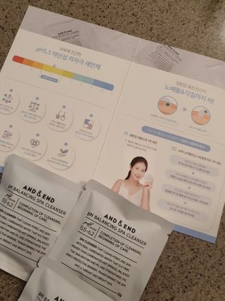 앤앤드 앤드앤엔드 pH 밸런싱 스파클렌저 — 5점을 준 리뷰어가 2021년 2월 올린 사용 사진