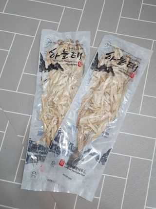 [오늘바스켓] 용대리 손질하늘태 130g — 5점을 준 리뷰어가 2021년 5월 올린 사용 사진