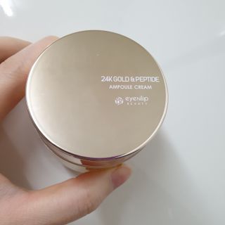아이앤립 / EYENLIP 아이앤립 24K 골드 N 펩타이드 앰플 크림 — 4.5점을 준 리뷰어가 2021년 4월 올린 사용 사진