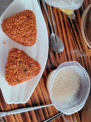 삼양냉동 [삼양] 불닭참치마요구운주먹밥+불닭볶음김치구운주먹밥 2세트구성 — 5점을 준 리뷰어가 2021년 2월 올린 사용 사진