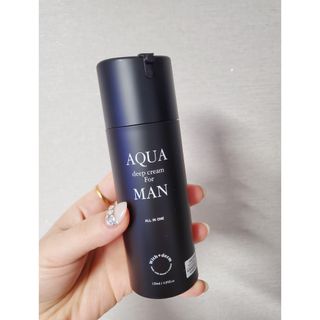 [위드덤]  아쿠아 딥크림 포맨 올인원 로션 — 5점을 준 리뷰어가 2022년 1월 올린 사용 사진
